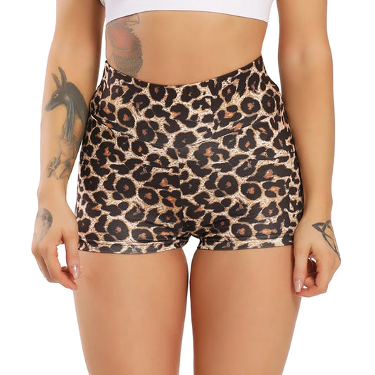 High Waist Gym Shorts for Women