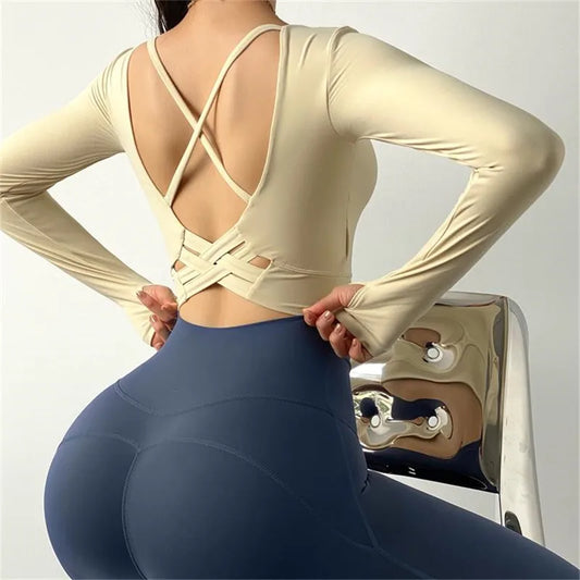 Inner Padded Sport T Shirt Women