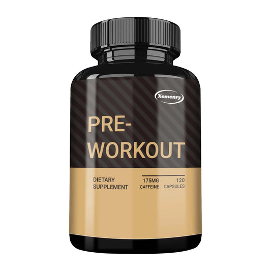 Pre-Workout Supplement met Creatine & Citrulline - Xemenry - 120 Capsules