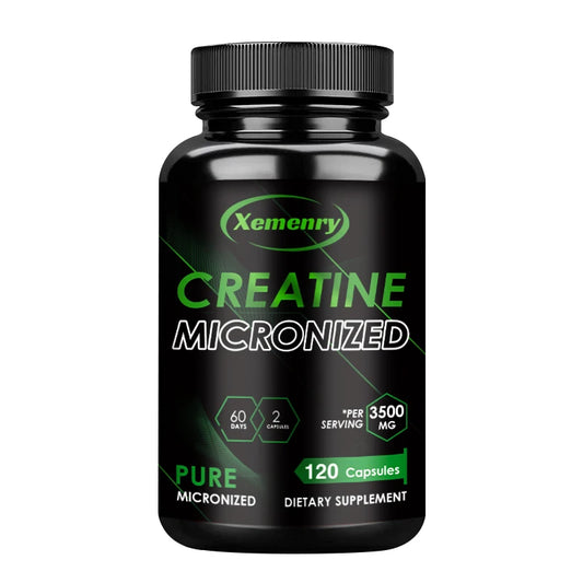 Creatine Monohydraat Capsules - Xemenry - 120 Capsules