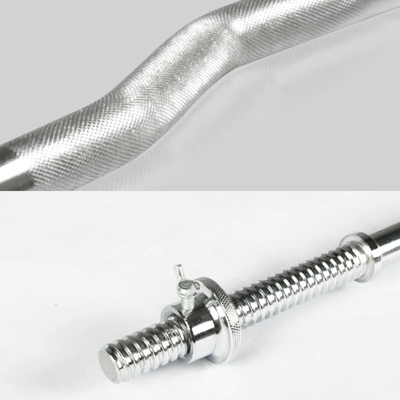Standard Straight and Curved Dumbbell Bars 25mm, 1.2m, 1.5m