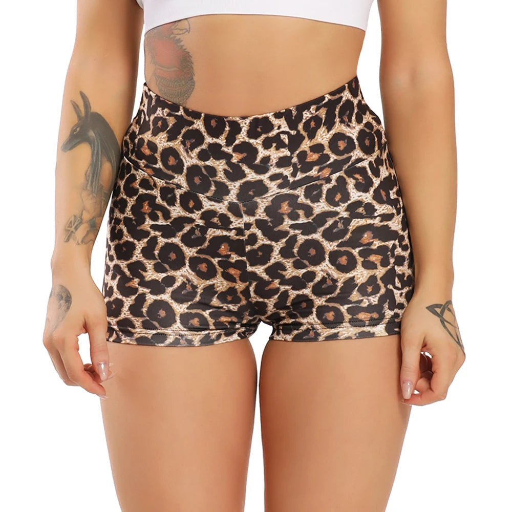 High Waist Gym Shorts for Women