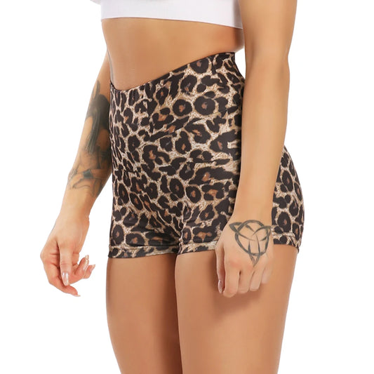 High Waist Gym Shorts for Women