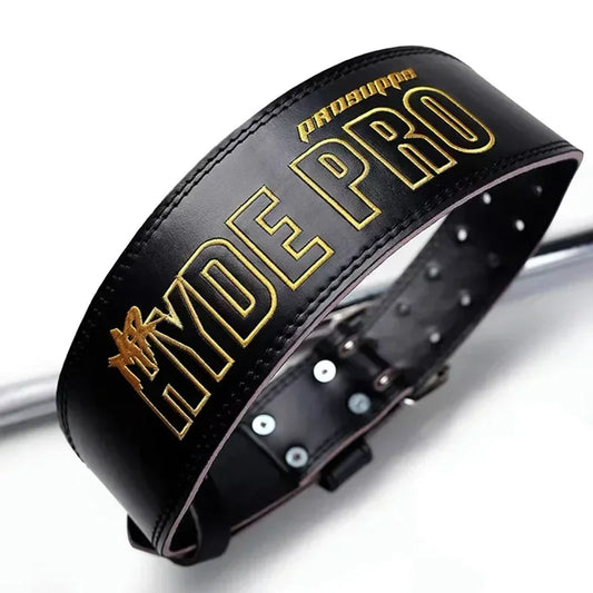 leather belt for weightlifting