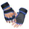 Anti-slip gym gloves for strength training and bodybuilding