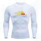 Men's Sports Running Set Anime Compression Shirt + Shorts