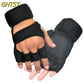 Durable workout gloves with padded palm and wrist support