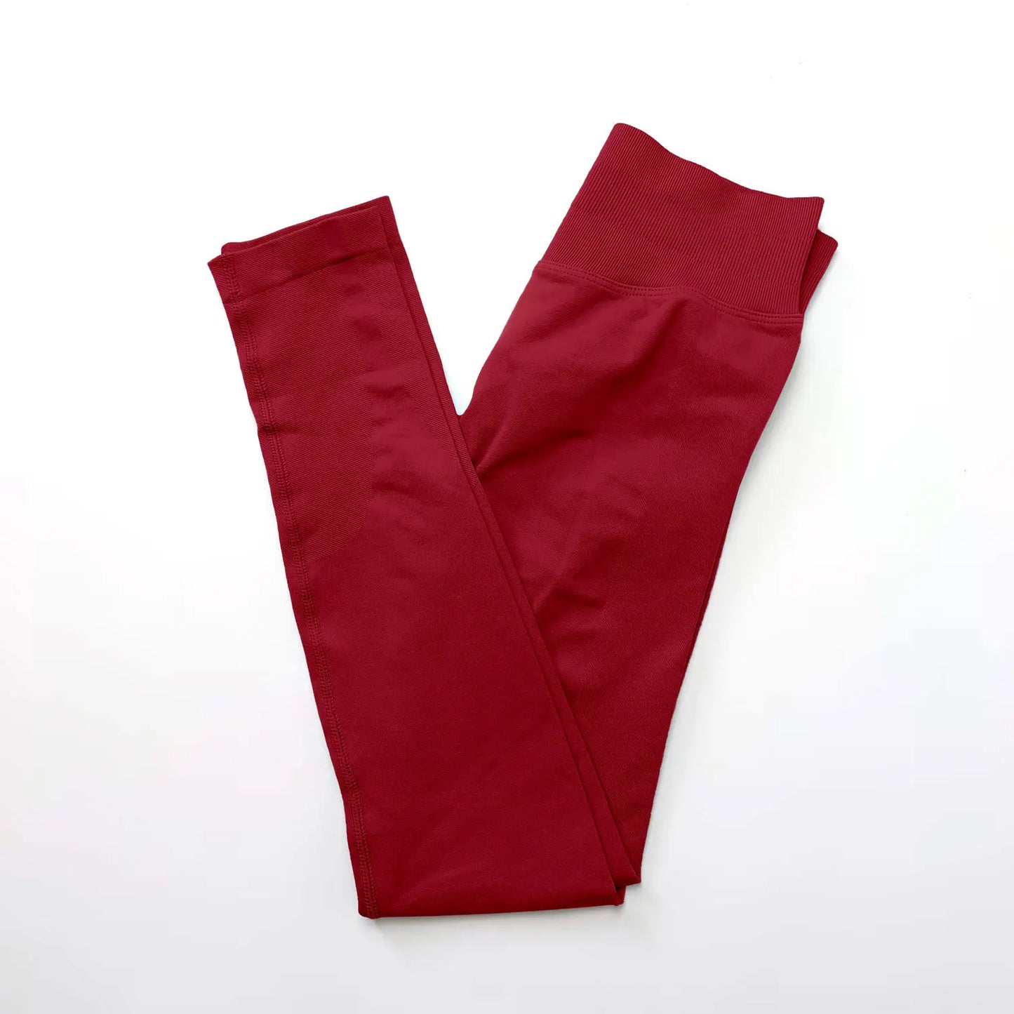 seamless gym leggings with high waist tummy control fit