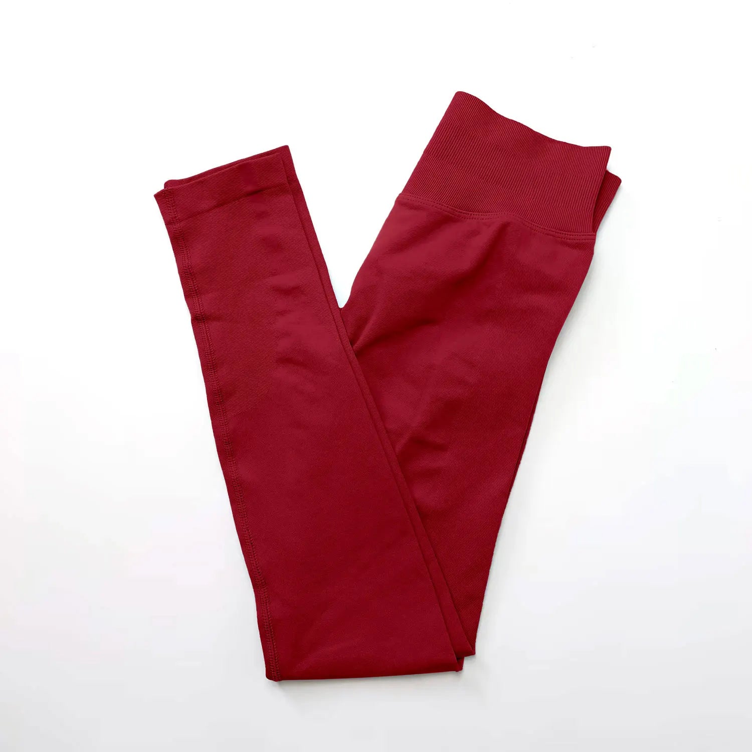 seamless gym leggings with high waist tummy control fit