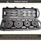 10kg-30kg Gym Home Weightlifting Dumbbells with Box Painted Black Painted Cast Iron Dumbbells Can Be Connected To A Barbell Set.