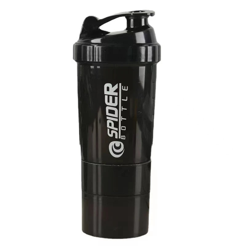 500ml Protein Shaker Cups with Powder Storage Container