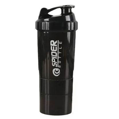 500ml Protein Shaker Cups with Powder Storage Container