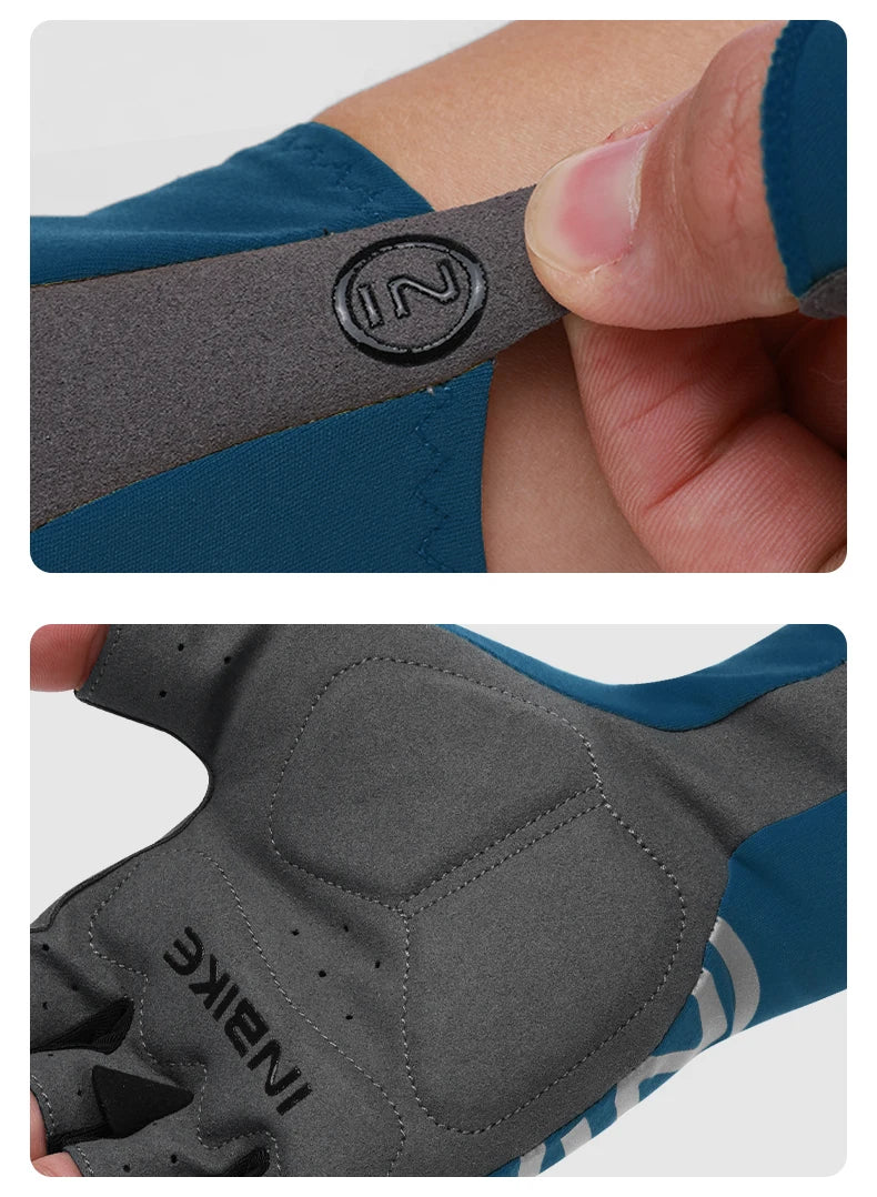 Schokbestendige GEL Pad Fiets handschoenen Halve Vinger