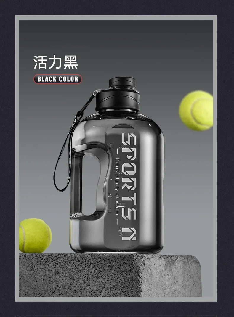Large Gym & Cycling Cup (1700–2700 ml) – Ergonomic & Leak-Proof
