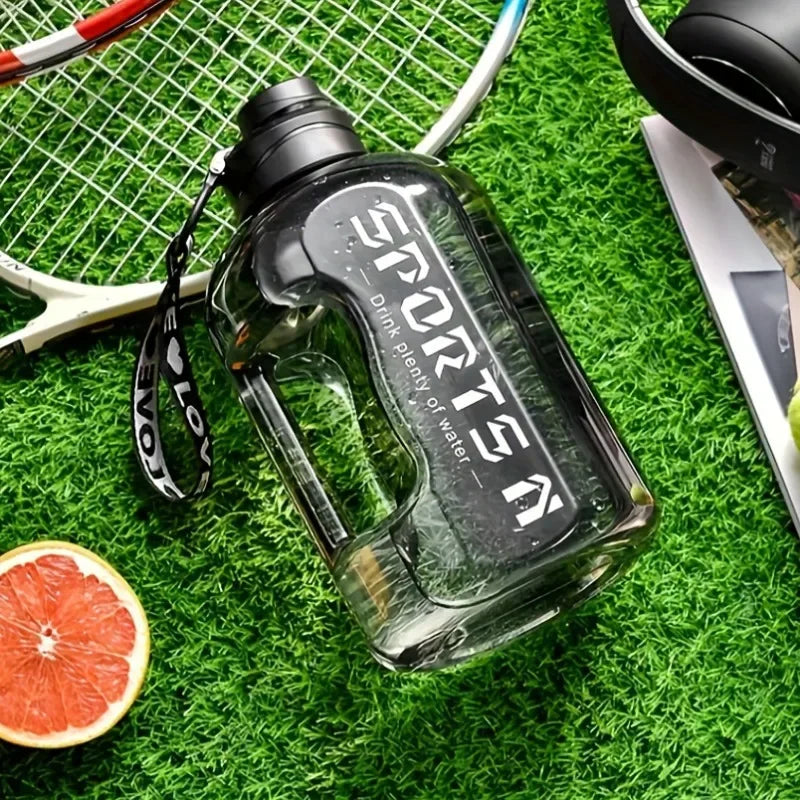 Large Capacity 2 Liter Water Bottle Sports Gym Water Kettle Camping Travel BPA Free Drinking Bottles  Portable Plastic Space Cup