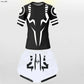 Jujutsu Kaisen Anime Compression T Shirt Suits Men's 2 In 1