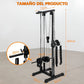Adjustable Pulley System Single Cable Crossover Machine With Weight Stack