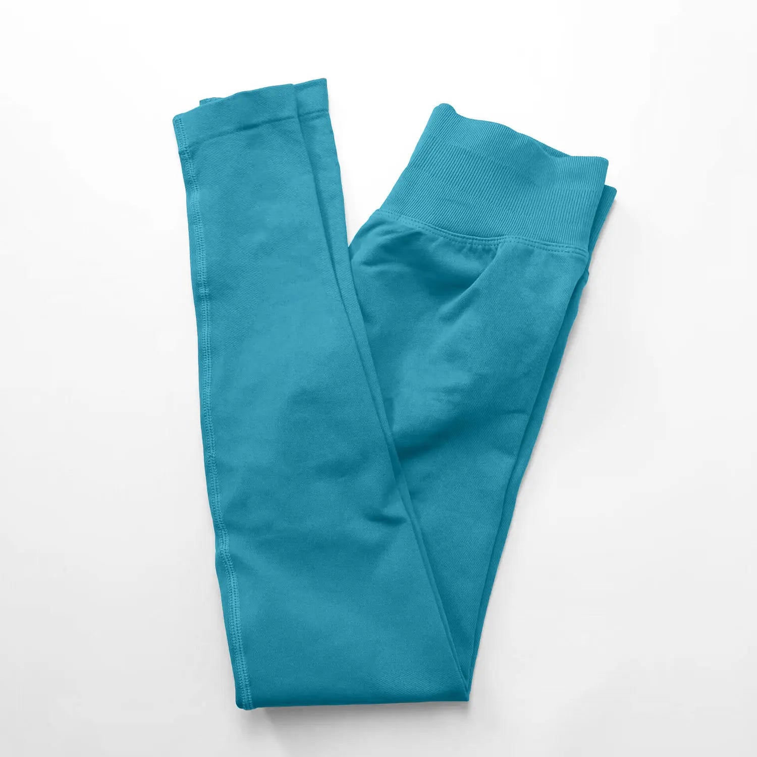 seamless gym leggings with high waist tummy control fit