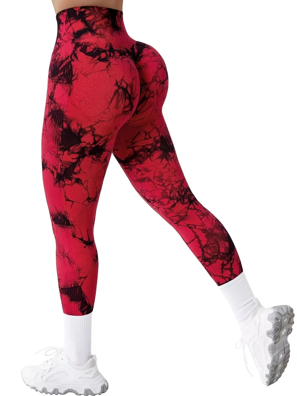 Seamless Bleach Peach Women Yoga Leggings