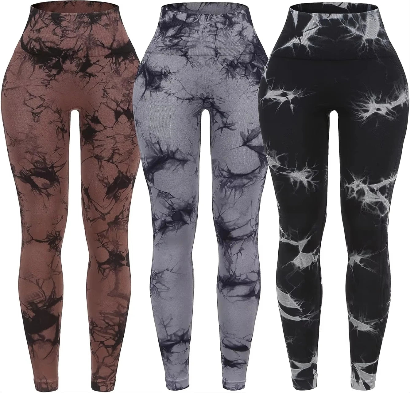 seamless bleach peach butt high waist yoga leggings with butt-lifting and curve-enhancing design for yoga, running, and workouts.