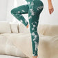 seamless bleach peach butt high waist yoga leggings with butt-lifting and curve-enhancing design for yoga, running, and workouts.