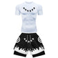 Men's Workout Compression Set Anime Printed Gym