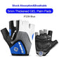 Schokbestendige GEL Pad Fiets handschoenen Halve Vinger