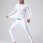 2pcs Men Compression Sportswear Suit Elastic Training Sports Yoga Sets Workout Jogging Fitness Clothing Tracksuit Pants Sporting