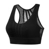 Black mesh breathable gym top for women, quick-dry activewear perfect for summer workouts and swimwear.