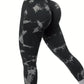 seamless bleach peach butt high waist yoga leggings with butt-lifting and curve-enhancing design for yoga, running, and workouts.