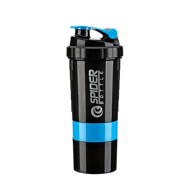 500ml Protein Shaker Cups with Powder Storage Container