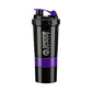 500ml Protein Shaker Cups with Powder Storage Container
