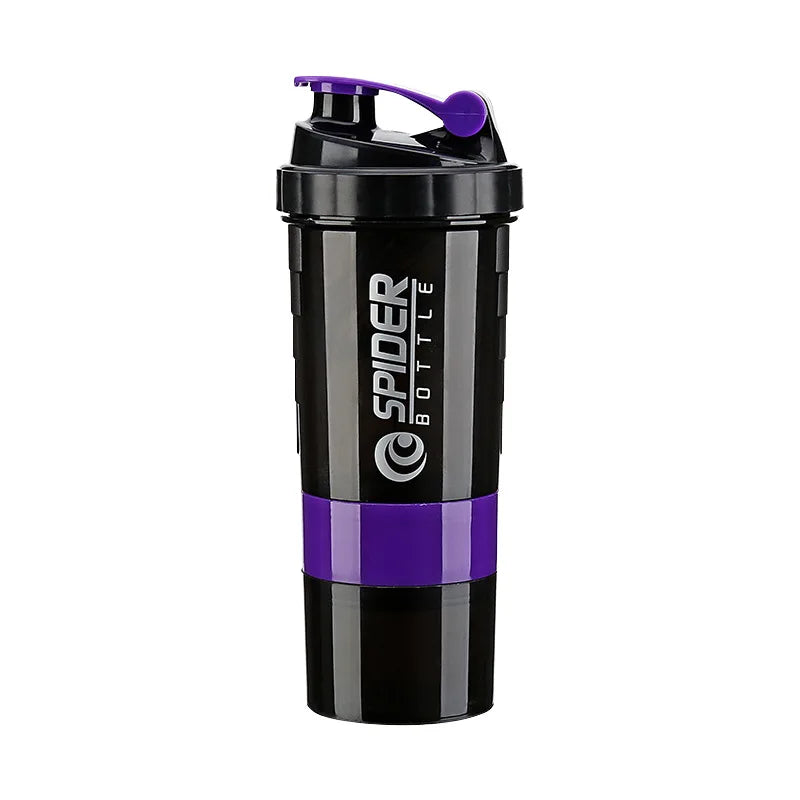 500ml Protein Shaker Cups with Powder Storage Container