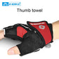 Schokbestendige GEL Pad Fiets handschoenen Halve Vinger
