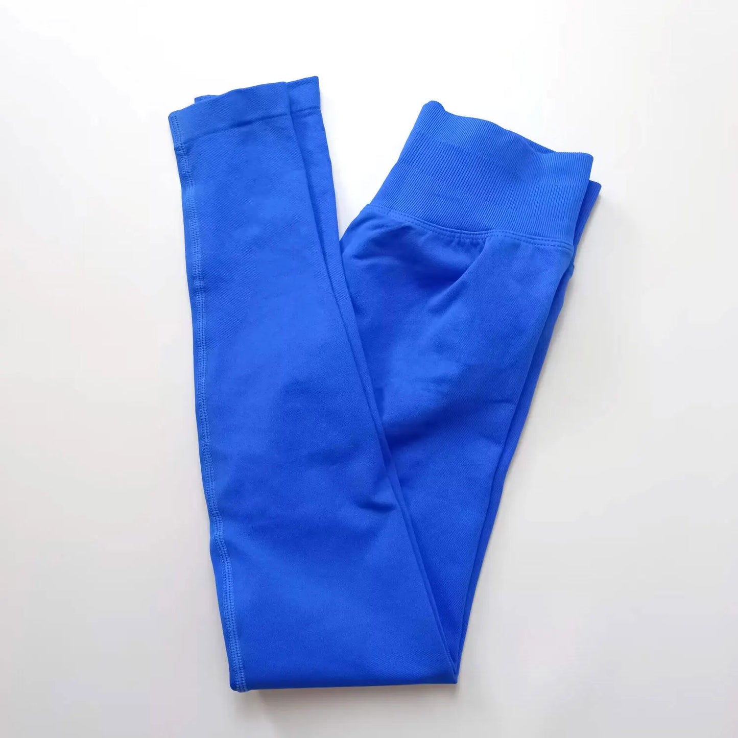 seamless gym leggings with high waist tummy control fit