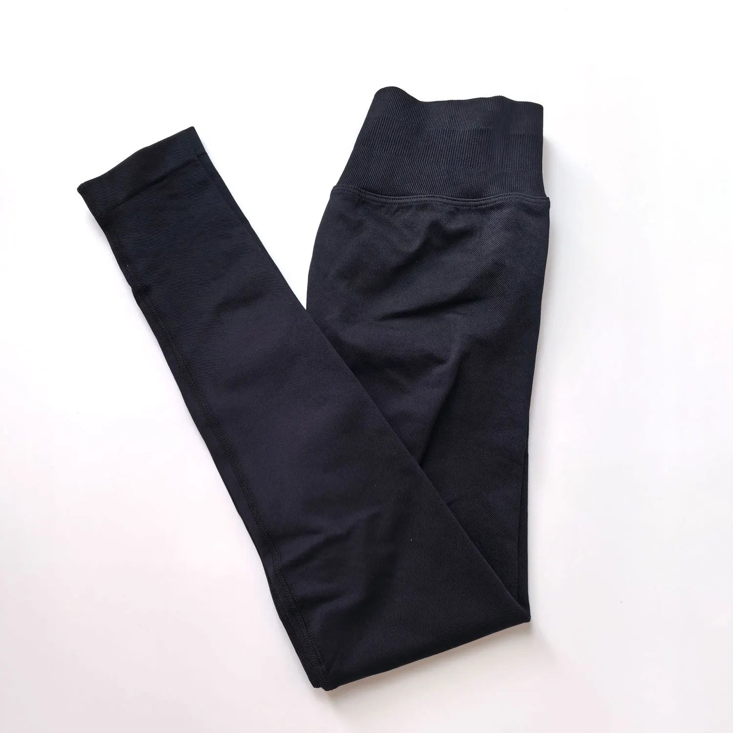 seamless gym leggings with high waist tummy control fit