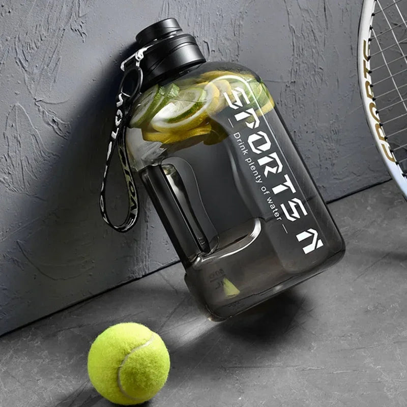 Large Capacity 2 Liter Water Bottle Sports Gym Water Kettle Camping Travel BPA Free Drinking Bottles  Portable Plastic Space Cup