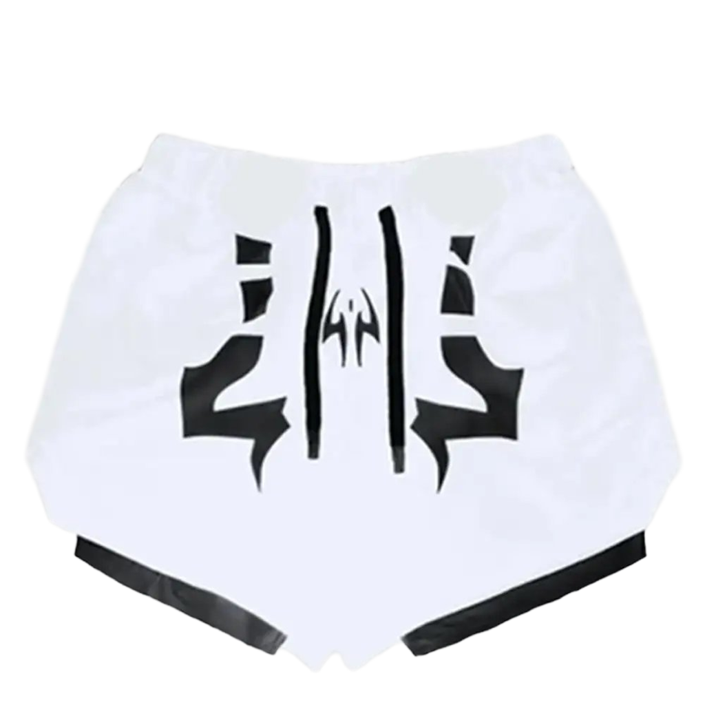 Men's 2-in-1 Compression Shirt & Double-Deck Shorts Set