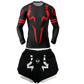 Men's 2-in-1 Compression Shirt & Double-Deck Shorts Set