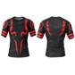 Men's 2-in-1 Compression Shirt & Double-Deck Shorts Set